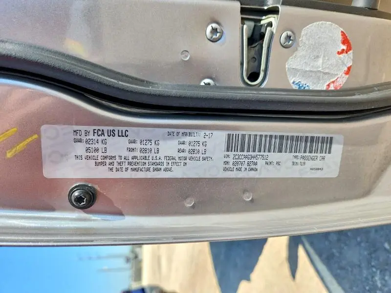 2017 CHRYSLER 300 LIMITED  