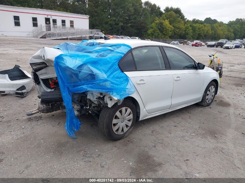 2016 VOLKSWAGEN JETTA 1.4T S