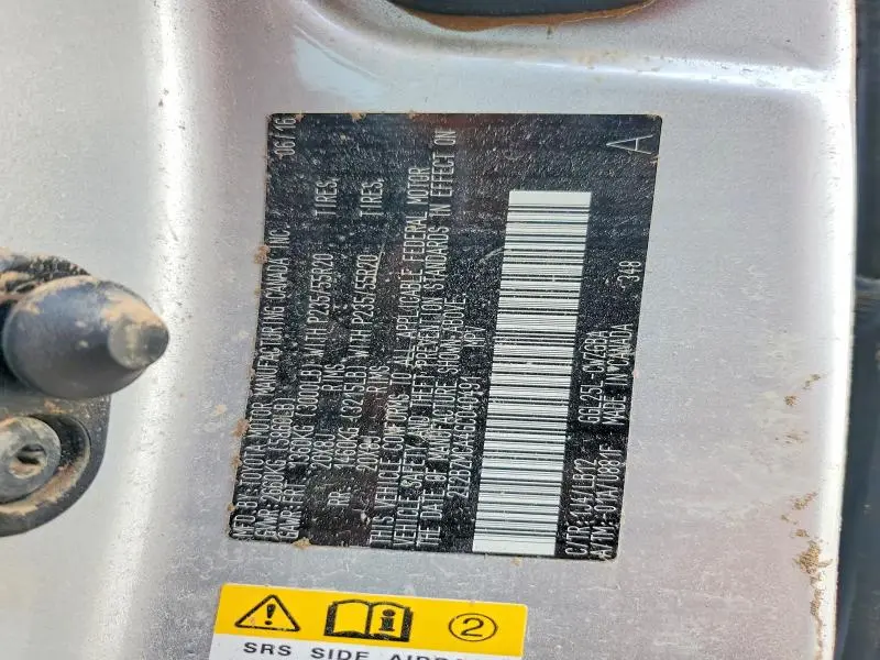 2016 LEXUS RX 350 BASE  