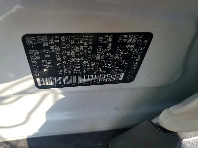 2023 NISSAN ROGUE PLATINUM  