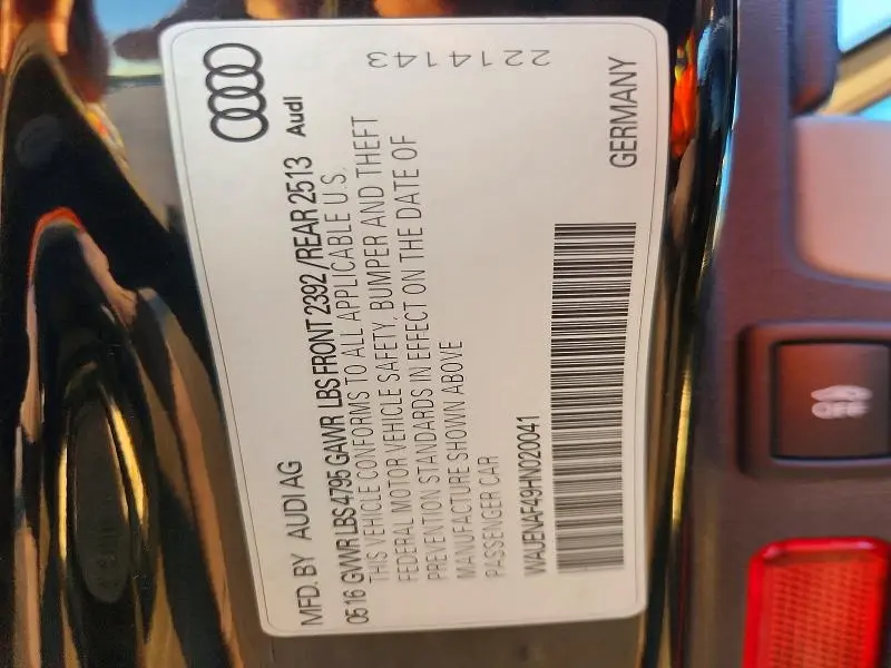 2017 AUDI A4 PREMIUM PLUS  