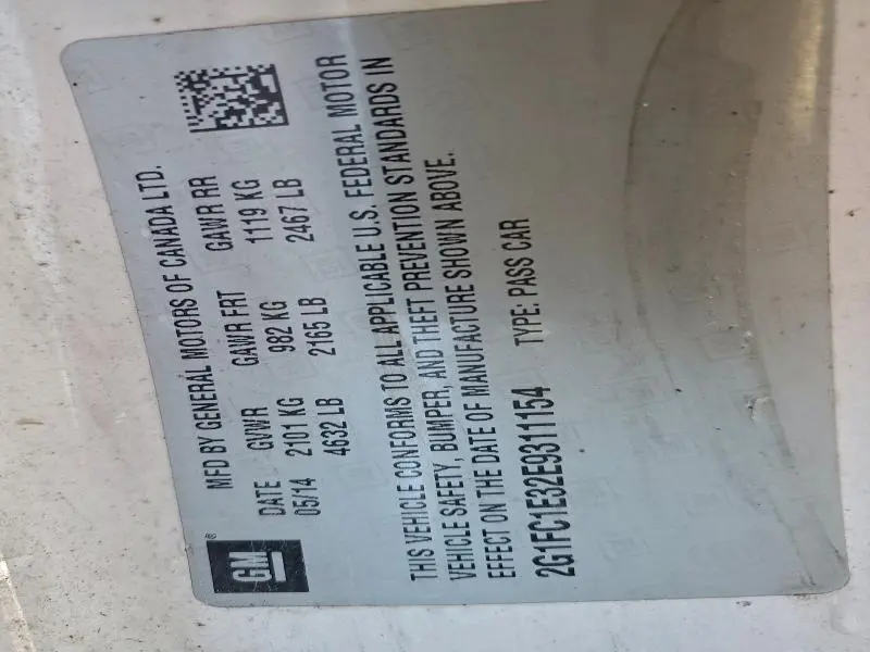 2014 CHEVROLET CAMARO LT  