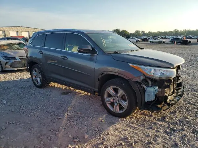2015 TOYOTA HIGHLANDER LIMITED  