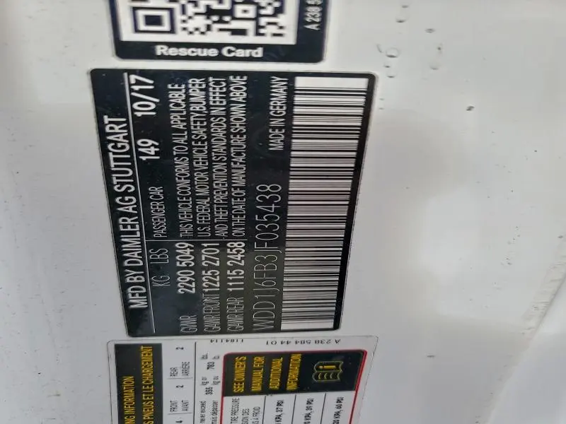 2018 MERCEDES-BENZ E 400  