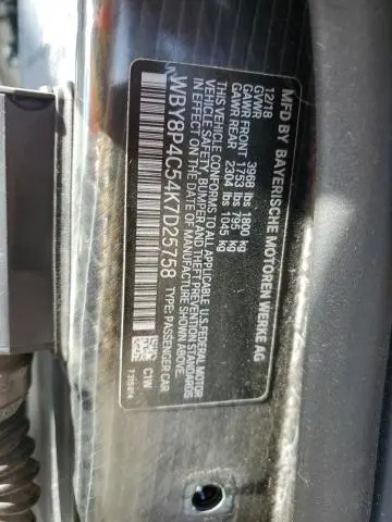 2019 BMW I3 REX  