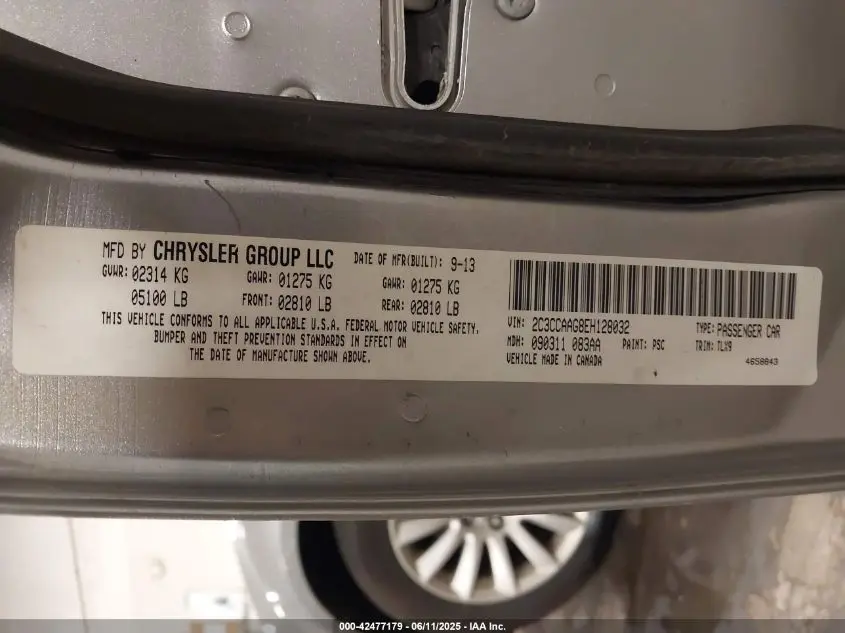 2014 CHRYSLER 300  