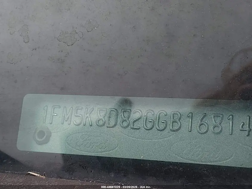 2016 FORD EXPLORER XLT