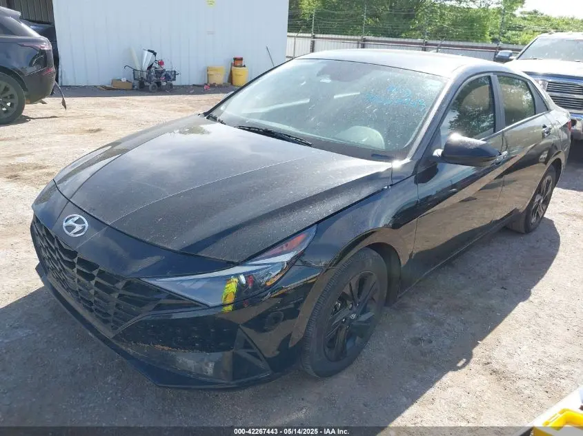 2023 HYUNDAI ELANTRA HYBRID BLUE