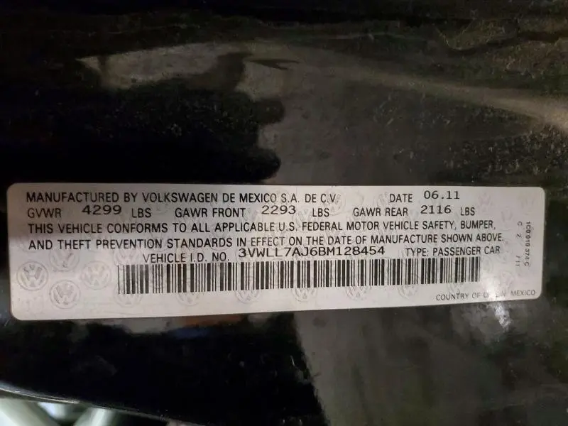 2011 VOLKSWAGEN JETTA TDI  