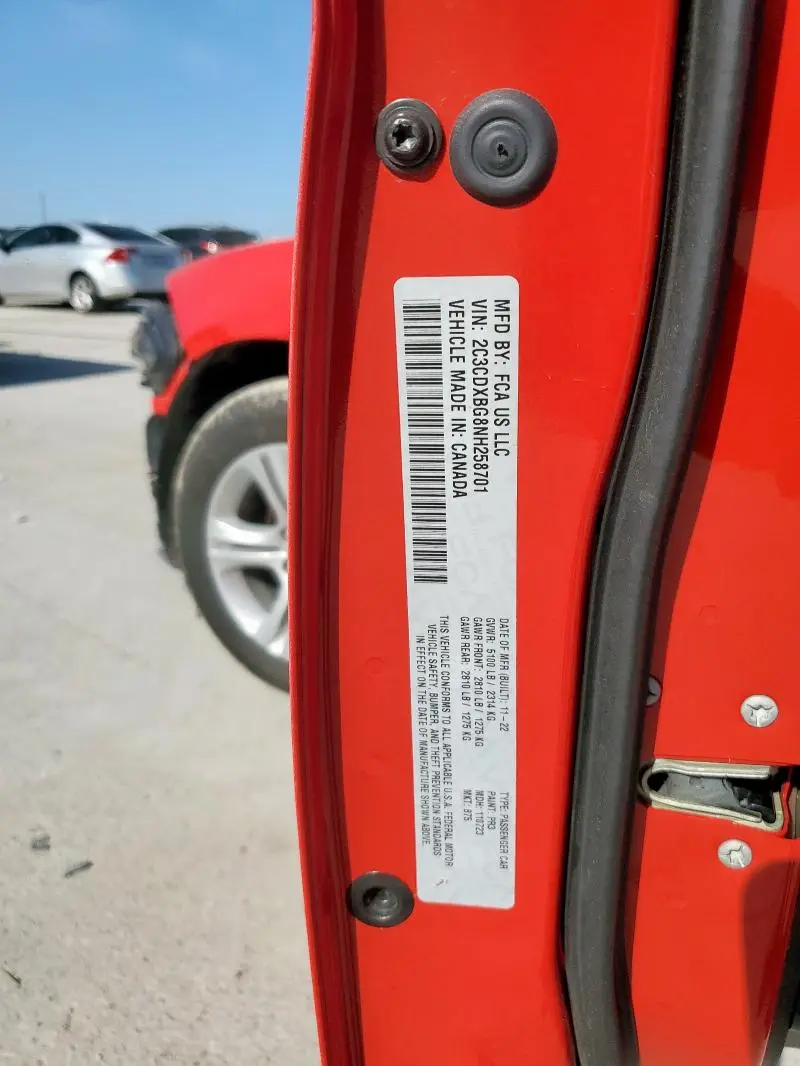 2022 DODGE CHARGER SXT  
