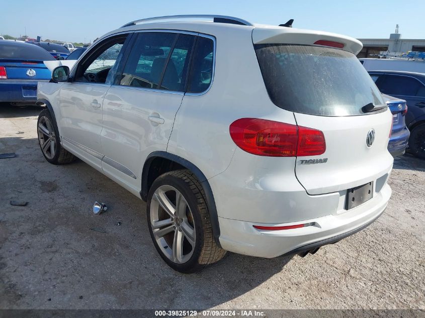 2016 VOLKSWAGEN TIGUAN R-LINE