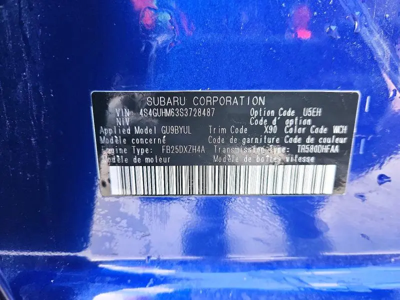 2025 SUBARU CROSSTREK LIMITED  