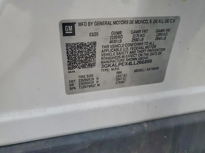 2020 GMC TERRAIN SLT  