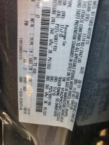 2015 FORD C-MAX PREMIUM SEL  