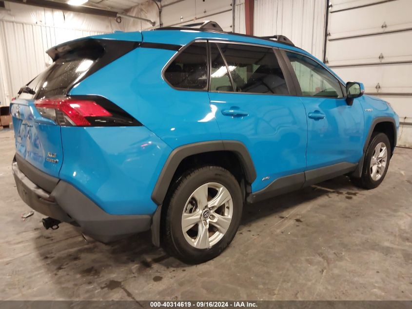 2021 TOYOTA RAV4 HYBRID XLE