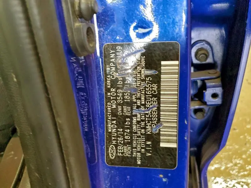 2014 HYUNDAI ACCENT GLS  