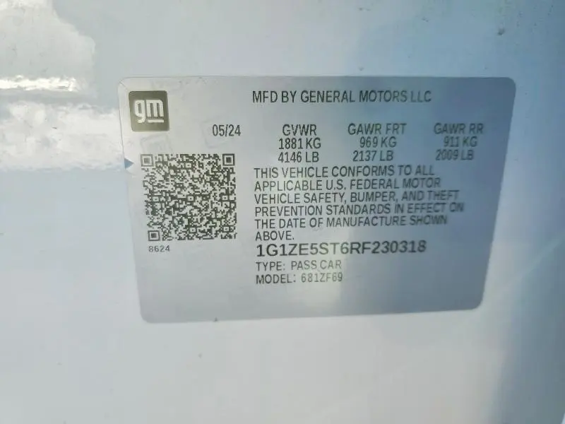 2024 CHEVROLET MALIBU PREMIER  