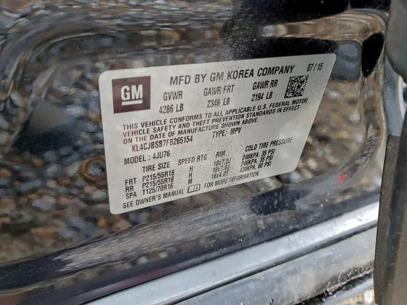 2015 BUICK ENCORE CONVENIENCE  