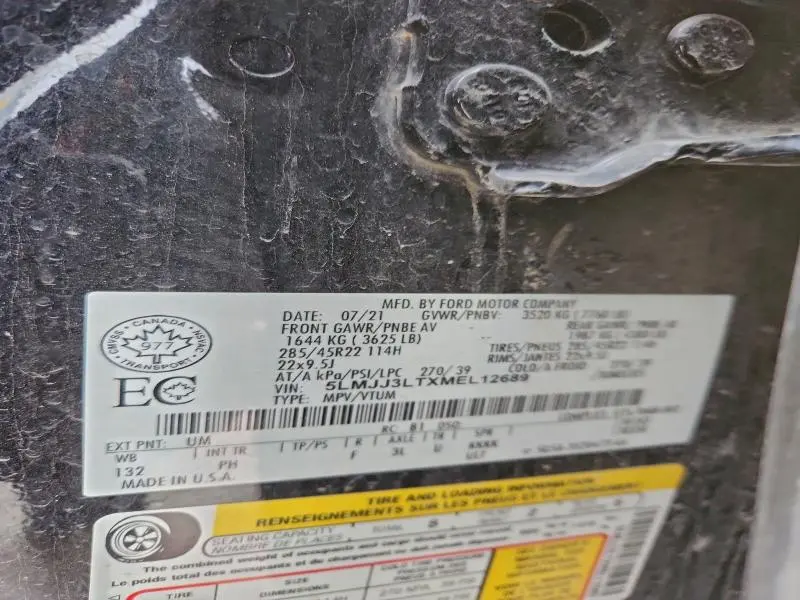 2021 LINCOLN NAVIGATOR L RESERVE  