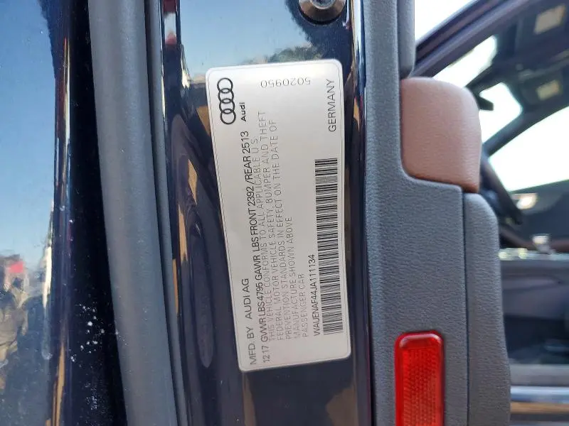 2018 AUDI A4 PREMIUM PLUS  
