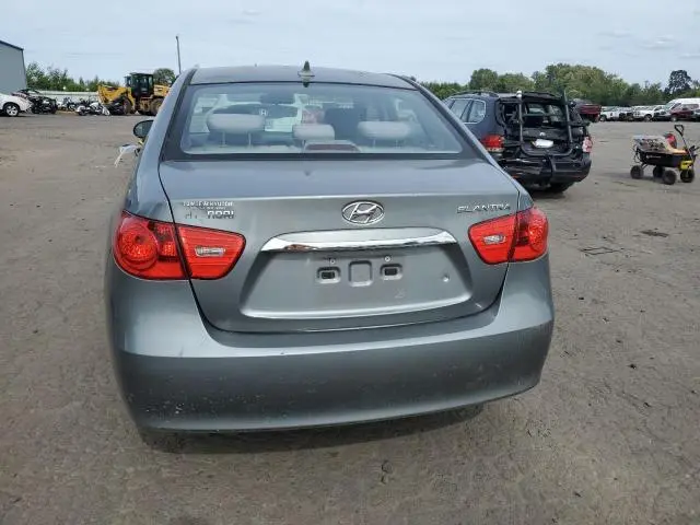 2010 HYUNDAI ELANTRA BLUE  