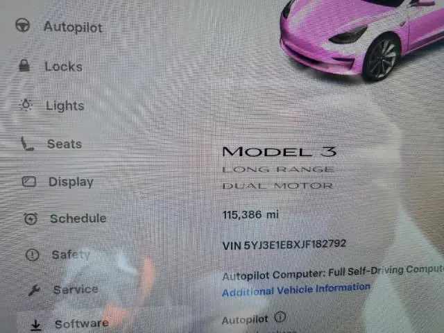 2018 TESLA MODEL 3   