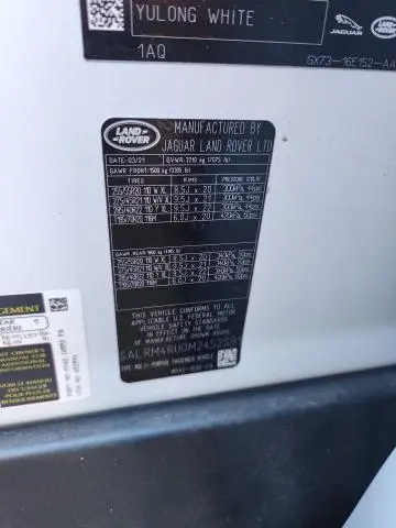 2021 LAND ROVER DISCOVERY HSE R-DYNAMIC  