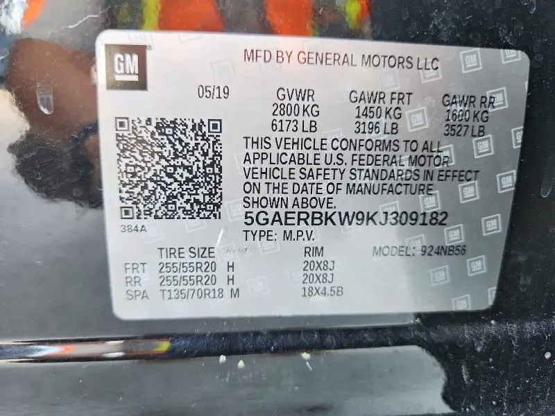 2019 BUICK ENCLAVE ESSENCE  
