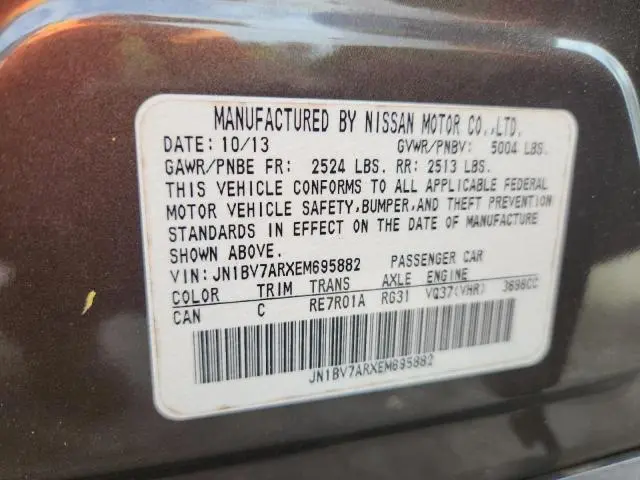 2014 INFINITI Q50 BASE  