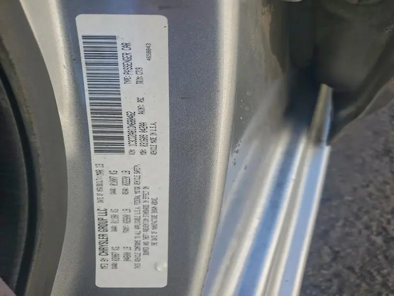 2013 DODGE AVENGER SE  