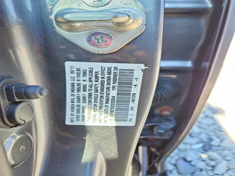 2012 HONDA CIVIC LX  