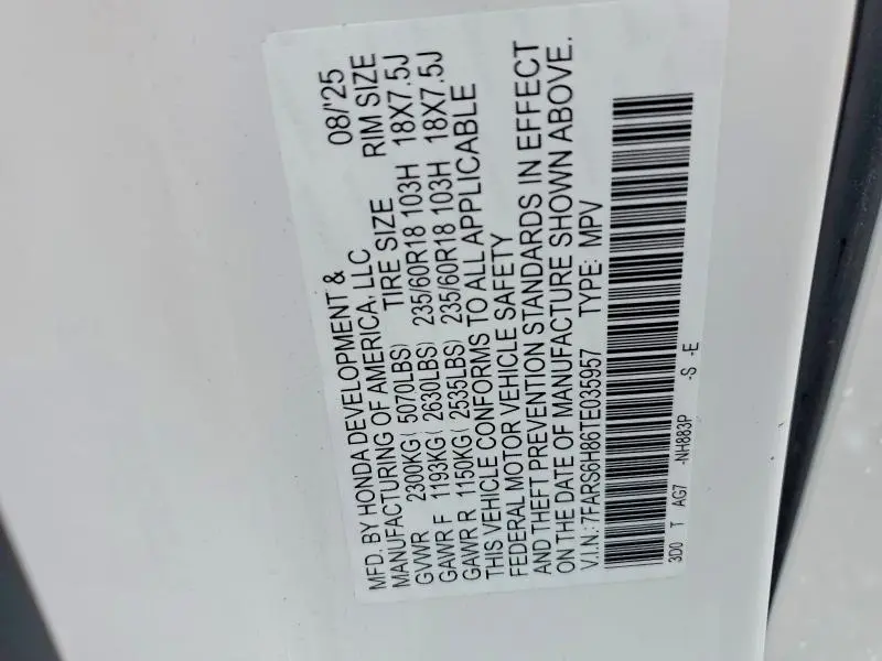 2026 HONDA CR-V SPORT-L  