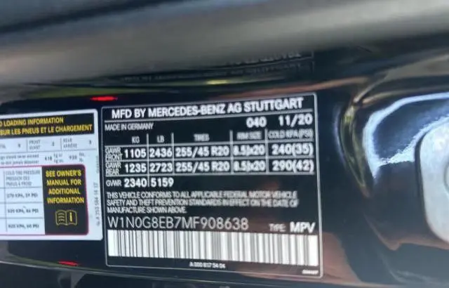 2021 MERCEDES-BENZ GLC 300 4MATIC  