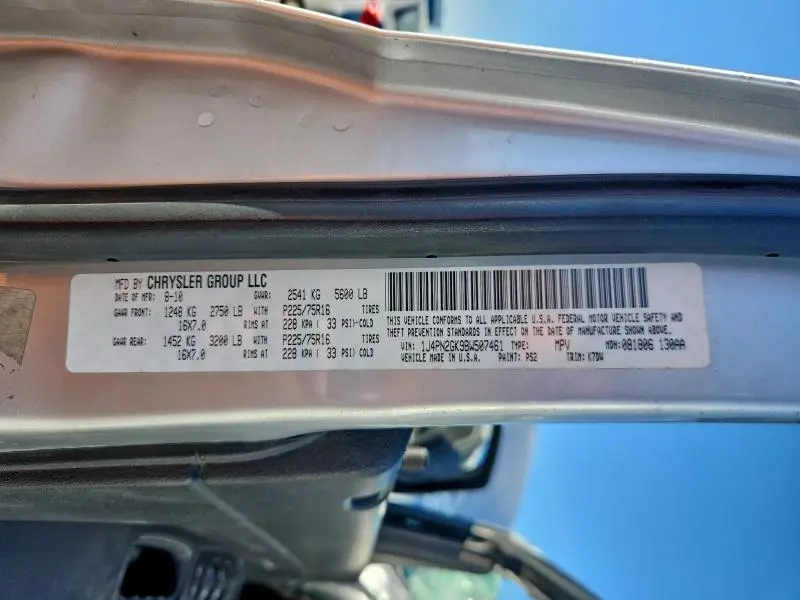 2011 JEEP LIBERTY SPORT  