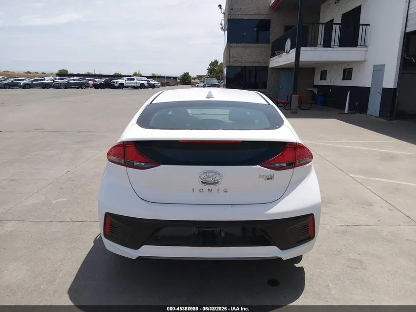 2019 HYUNDAI IONIQ HYBRID BLUE