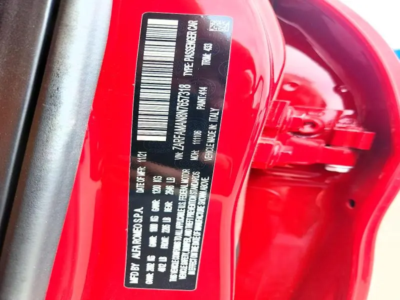 2022 ALFA ROMEO GIULIA   
