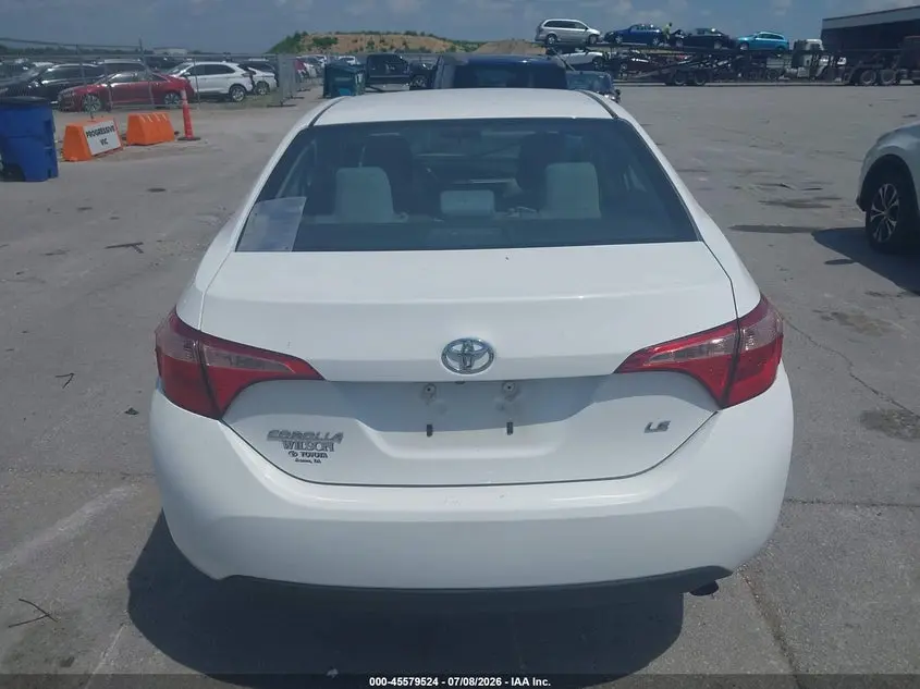 2017 TOYOTA COROLLA LE