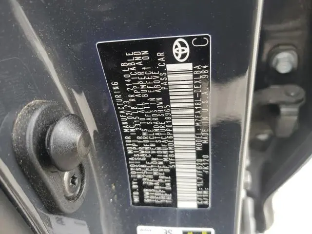 2023 TOYOTA COROLLA LE