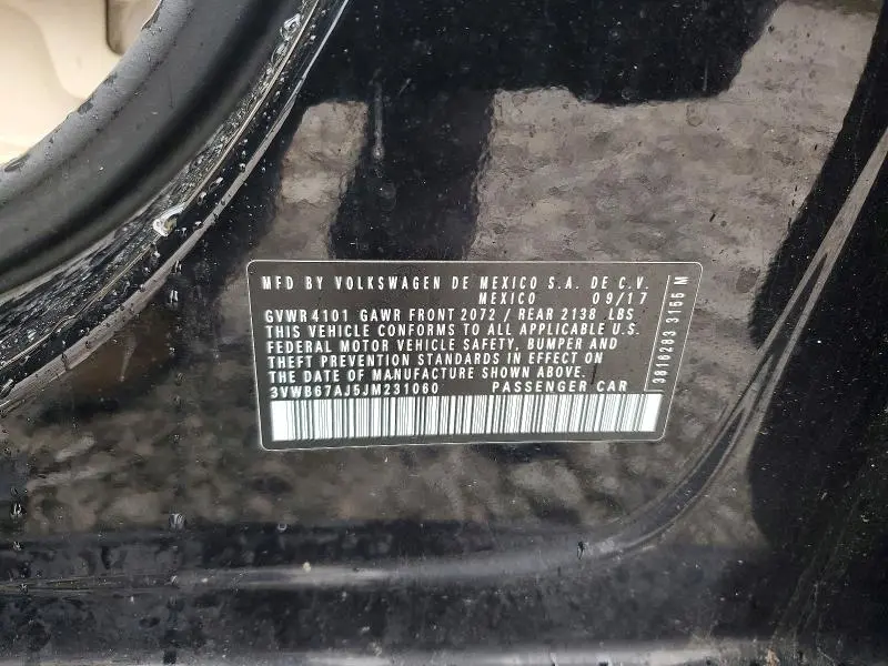 2018 VOLKSWAGEN JETTA SE  