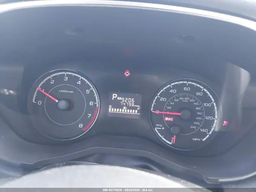 2019 SUBARU IMPREZA 2.0I PREMIUM