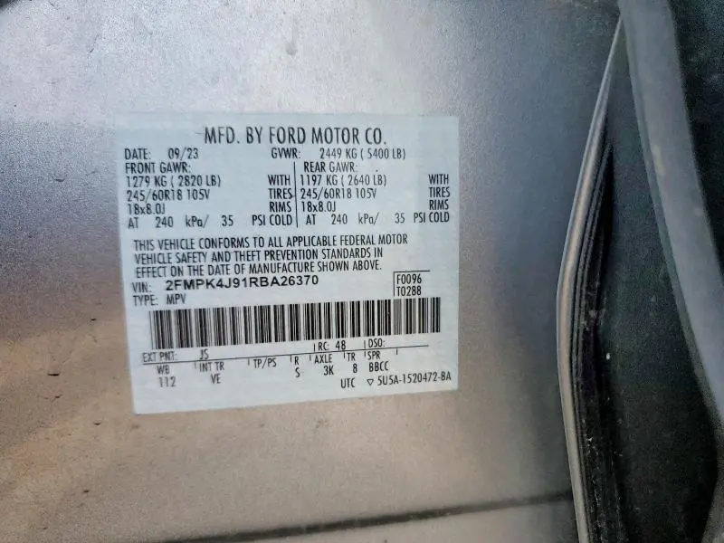 2024 FORD EDGE SEL  