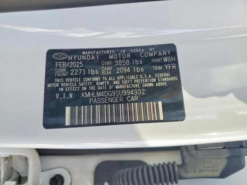 2025 HYUNDAI ELANTRA SEL SPORT  