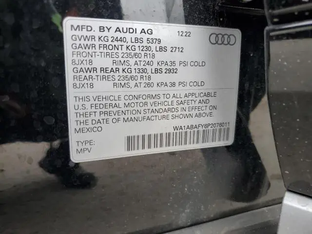 2023 AUDI Q5 PREMIUM 40  