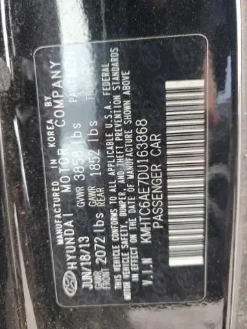 2013 HYUNDAI VELOSTER TURBO  