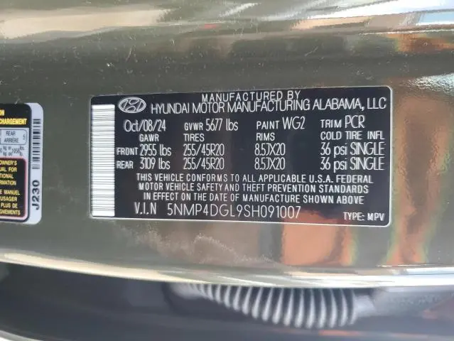 2025 HYUNDAI SANTA FE LIMITED  