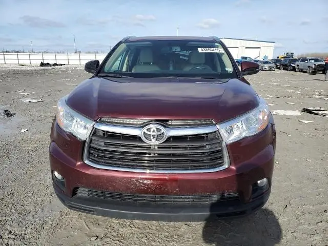 2016 TOYOTA HIGHLANDER XLE