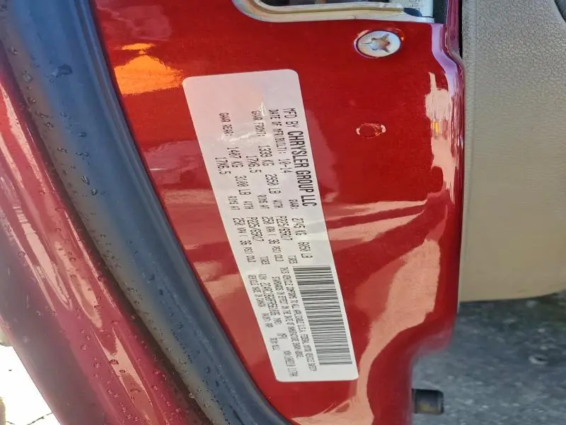 2015 CHRYSLER TOWN & COUNTRY TOURING  