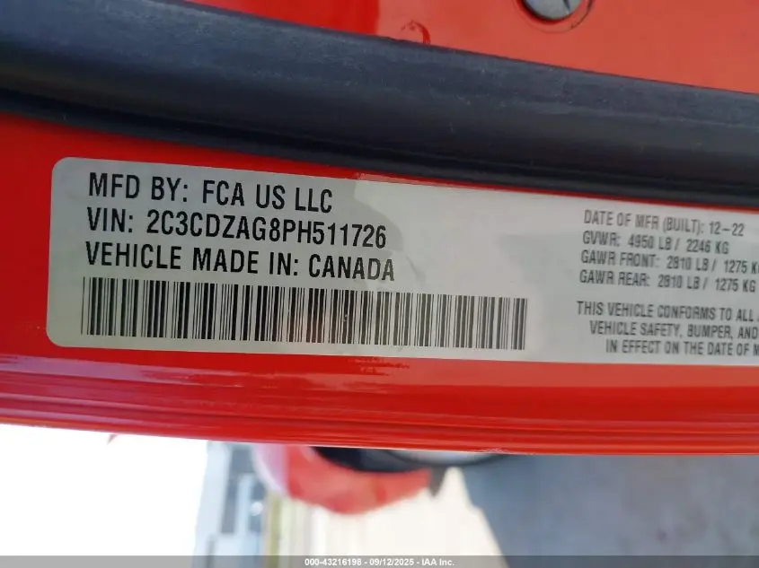 2023 DODGE CHALLENGER SXT