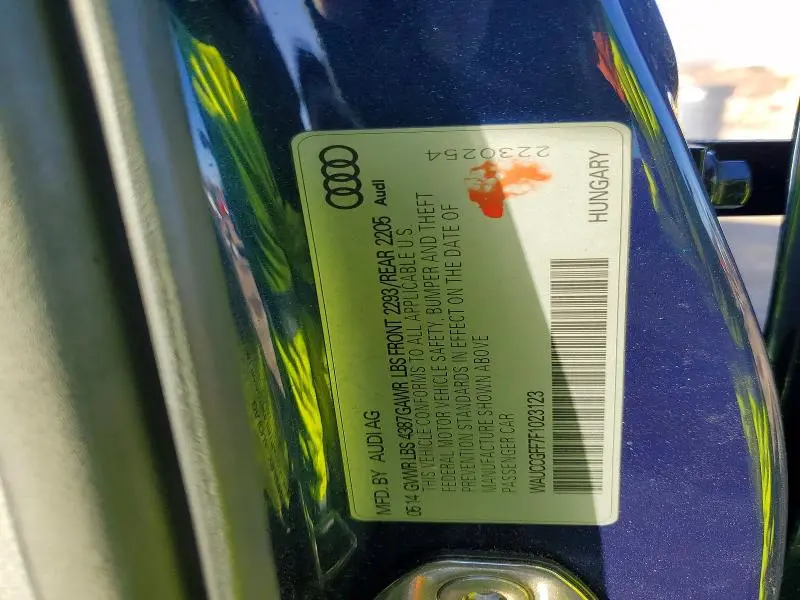 2015 AUDI A3 PREMIUM PLUS  