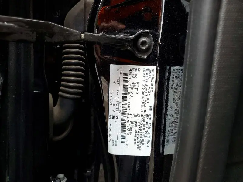 2018 FORD FOCUS S  